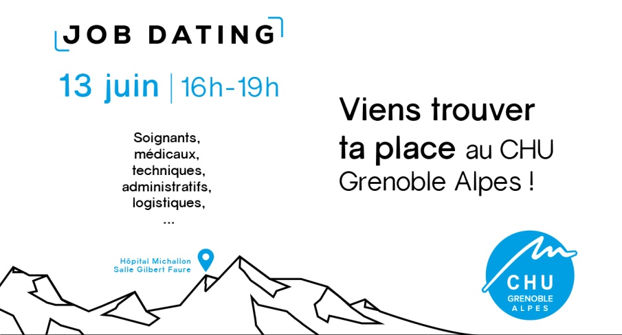 Viens trouver ta place au CHU Grenoble Alpes !